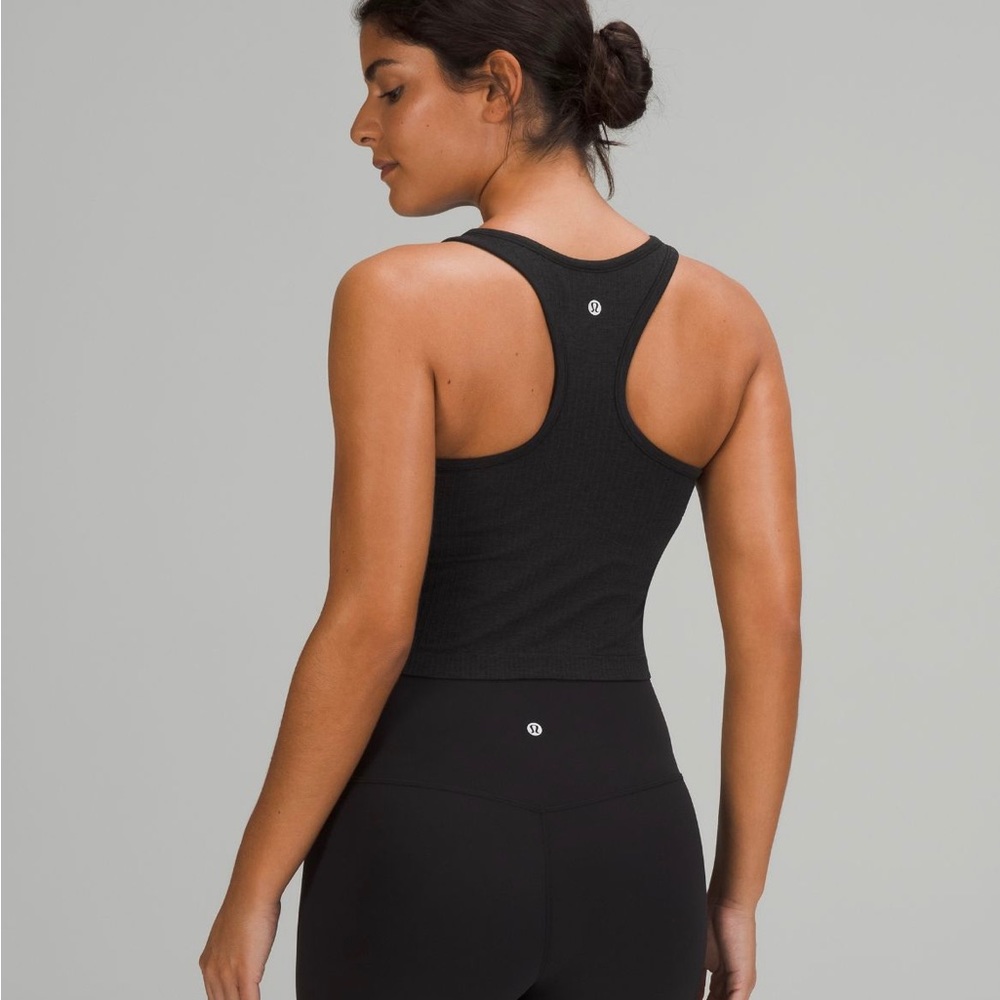 Ebb to Street Cropped Racerback Tank Top Lululemon
